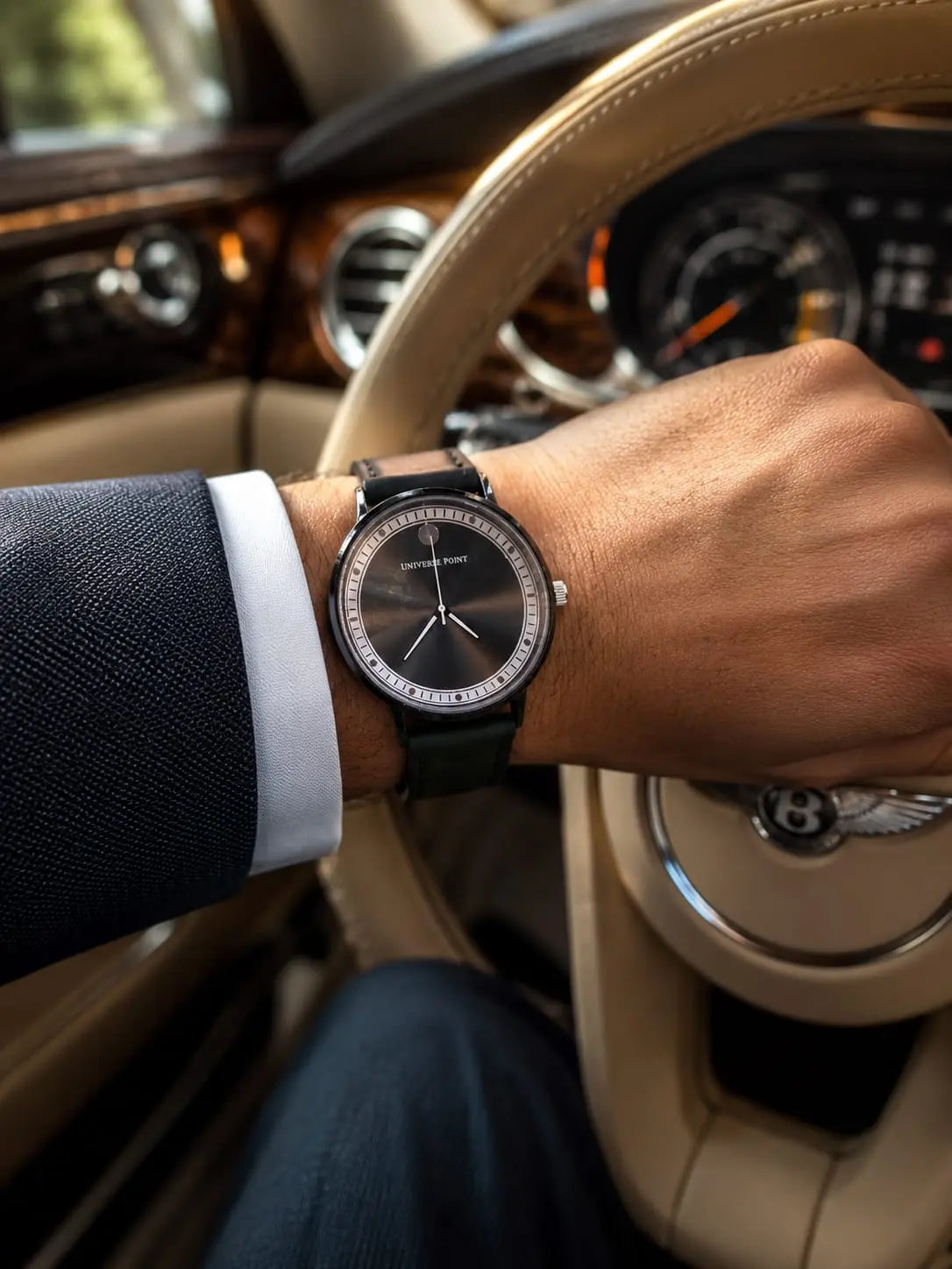 Universpoint Men's Strap Watch | Zenvo Watches Zenvo Watch