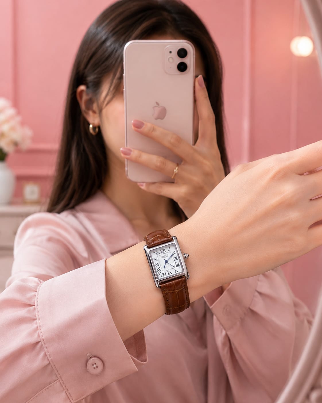 Emerald Women's Leather Strap Watch | Zenvo Watches Zenvo Watch