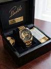 black and gold