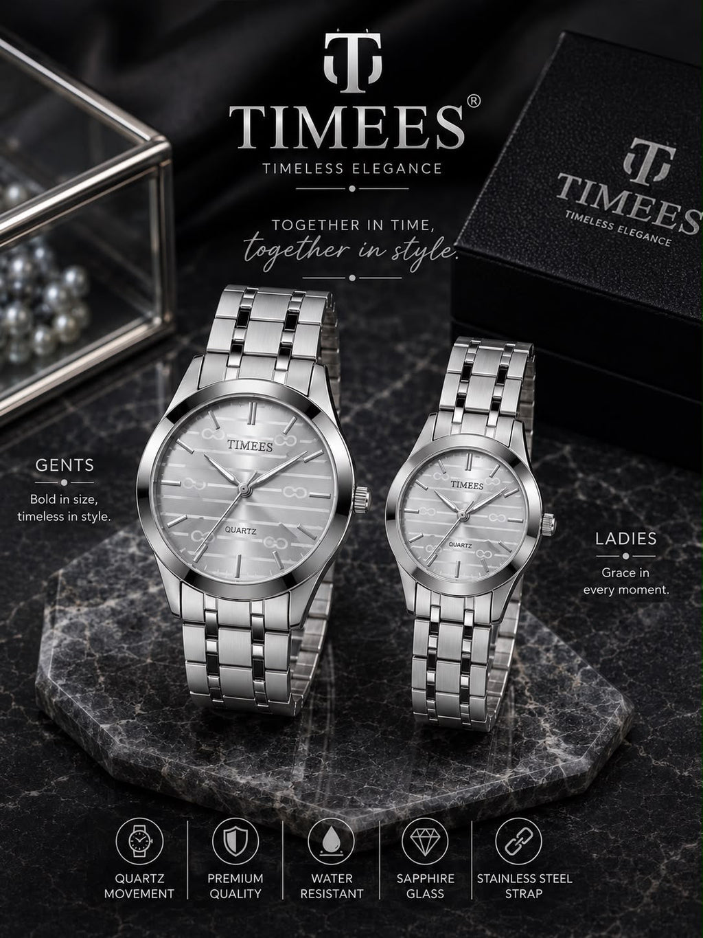 New Timees Couple Watch | Zenvo Watches Zenvo Watch