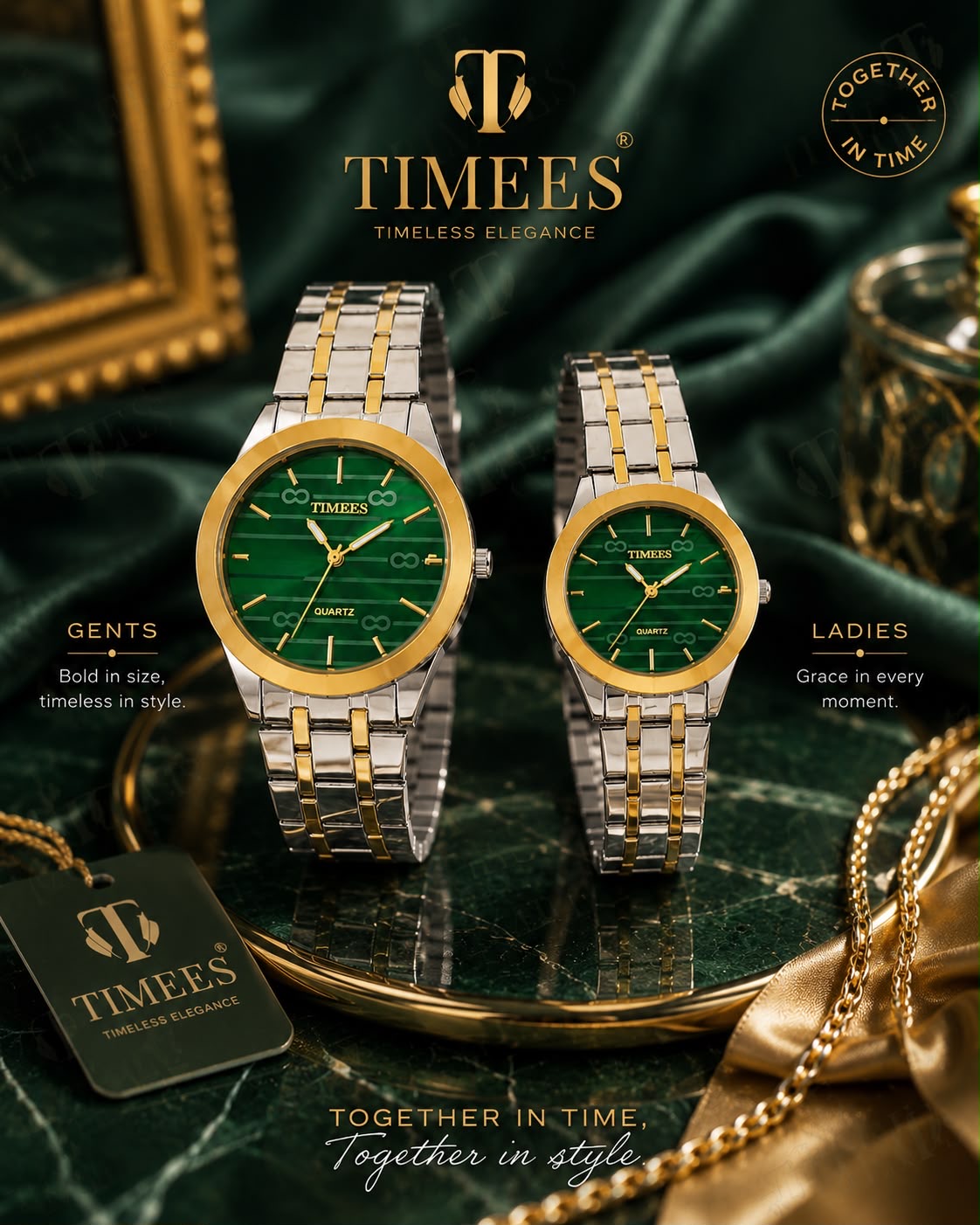 New Timees Couple Watch | Zenvo Watches Zenvo Watch